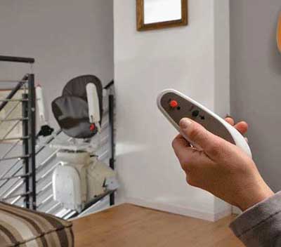 Remote Control for straight stairlifts